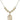Virgin of the Globe Crystal Necklace | 3/4 inch | 6mm Beads _x0014_ 14kt Gold Filled