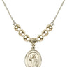 Saint John of Capistrano Crystal Necklace | 3/4 inch | 6mm Beads _x0014_ 14kt Gold Filled