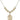 Saint Adrian of Nicomedia Crystal Necklace | 3/4 inch | 6mm Beads _x0014_ 14kt Gold Filled