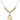 Saint Josemaria Escriva Crystal Necklace | 3/4 inch | 6mm Beads _x0014_ 14kt Gold Filled