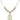 Saint Vitus Crystal Necklace | 3/4 inch | 6mm Beads _x0014_ 14kt Gold Filled