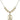 Saint Anne Crystal Necklace | 3/4 inch | 6mm Beads _x0014_ 14kt Gold Filled