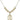 Saint Regis Crystal Necklace | 3/4 inch | 6mm Beads _x0014_ 14kt Gold Filled