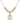 Saint Aidan of Lindesfarne Crystal Necklace | 3/4 inch | 6mm Beads _x0014_ 14kt Gold Filled