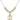 Saint Ivo of Kermartin Crystal Necklace | 3/4 inch | 6mm Beads _x0014_ 14kt Gold Filled