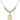 Saint Raymond of Penafort Crystal Necklace | 3/4 inch | 6mm Beads _x0014_ 14kt Gold Filled