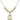 Saint Drogo Crystal Necklace | 3/4 inch | 6mm Beads _x0014_ 14kt Gold Filled