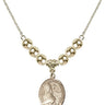 Jeanne Chezard de Matel Crystal Necklace | 3/4 inch | 6mm Beads _x0014_ 14kt Gold Filled