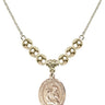 Blessed Herman the Cripple Crystal Necklace | 3/4 inch | 6mm Beads _x0014_ 14kt Gold Filled