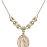 Saint Seraphina Crystal Necklace | 3/4 inch | 6mm Beads _x0014_ 14kt Gold Filled