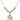 Saint Viator of Bergamo Crystal Necklace | 3/4 inch | 6mm Beads _x0014_ 14kt Gold Filled