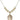 Saint Damien of Molokai Crystal Necklace | 3/4 inch | 6mm Beads _x0014_ 14kt Gold Filled