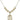 Saint Sebastian Crystal Necklace | 3/4 inch | 6mm Beads _x0014_ 14kt Gold Filled