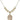 Saint Sebastian Crystal Necklace | 3/4 inch | 6mm Beads _x0014_ 14kt Gold Filled