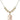Saint Sebastian Crystal Necklace | 3/4 inch | 6mm Beads _x0014_ 14kt Gold Filled
