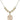 Guardian Angel Crystal Necklace | 3/4 inch | 6mm Beads _x0014_ 14kt Gold Filled