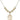 Guardian Angel Crystal Necklace | 3/4 inch | 6mm Beads _x0014_ 14kt Gold Filled