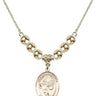 Guardian Angel Crystal Necklace | 3/4 inch | 6mm Beads _x0014_ 14kt Gold Filled
