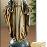 8.25 inch Our Lady of Grace statue with hand-painted Italian-inspired details by RosaryCard