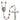 Silver Tone Our Lady of Assumption Catholic Rosary with 6mm Birthstone Beads Handcrafted in USA