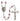 Silver Tone Our Lady of Assumption Catholic Rosary with 6mm Birthstone Beads Handcrafted in USA