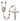 Silver Tone Our Lady of Good Help Catholic Rosary with Birthstone Beads Hand Assembled in USA by Bliss Manufacturing