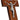 7.5 inch wood and pewter standing or wall-hanging Catholic crucifix with detailed corpus - handcrafted dual-purpose cross