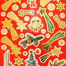 Christmas Catholic Stickers featuring Nativity and Holy Family imagery on 4.5 x 5.25 inch sheet