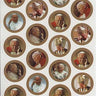 Pope John Paul II Catholic sticker sheet with 18 images 4.5x5.25 inches by RosaryCard