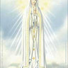 Fatima Rosary Card portable credit card sized Catholic prayer card with raised tactile beads by RosaryCard