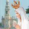 Fatima Rosary Card credit card sized Catholic prayer card with raised tactile beads by RosaryCard