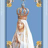 Our Lady of Fatima Marian apparition Catholic Rosary Card with raised tactile beads on durable plastic credit card size by RosaryCard