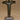 Walnut Wood Standing Crucifix 9 inch by 5 inch Catholic Altar Cross Handcrafted by RosaryCard