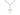 Sterling silver medium Catholic cross necklace 3/4 inch pendant with 18 inch curb chain by Bliss