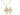 14kt Gold Filled Four-Way Medal Necklace 3/4 inch pendant 18 inch chain Bliss Manufacturing