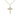 14kt Gold Filled Nail Crucifix Necklace 3/4 x 1/2 inches with 18 inch chain by Bliss Manufacturing
