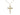 14kt gold filled medium nail crucifix necklace 1 x 5/8 inches with 18 inch chain handcrafted by Bliss USA