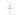 14kt Gold Filled Nail Cross Necklace 1 1/8 x 5/8 inch pendant on 18 inch chain by Bliss Manufacturing