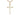 14kt Gold Filled Extra Large Nail Cross Necklace 2 x 1 inches with 24 inch chain - Handmade by Bliss