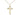 Gold Filled Catholic Cross Necklace 7/8 inch pendant with 18 inch chain handmade in USA by Bliss