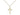 14kt Gold Filled Small Cross Necklace 1/2 x 3/8 inch pendant 18 inch chain handmade by Bliss