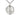 Large Sterling Silver St. Jude Patron Saint Medal Necklace 1 1/4 x 1 1/8 inches 24 Inch Chain USA Made by Bliss