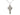 Sterling Silver Large Kilklispeen Cross Necklace 1 3/8 x 5/8 inch pendant on 18 inch curb chain by Bliss
