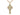 14kt Gold Filled Extra Large Cross Necklace 1 7/8 x 7/8 inches with 24 inch chain handcrafted by Bliss USA