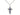 Sterling Silver St. Olga Cross Necklace 7/8 inch pendant with 18 inch chain by Bliss
