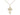 14kt Gold Filled St. Olga Byzantine Cross Necklace Medium Size 7/8 inch by Bliss Manufacturing USA