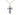 Sterling Silver St. Olga Cross Necklace 1 1/8 inch by 5/8 inch pendant on 18 inch chain by Bliss