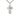 Sterling silver St. Olga cross necklace, 1 3/8 x 7/8 inch pendant with 24 inch chain, handcrafted by Bliss USA