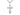 Sterling Silver Extra Large Cross Necklace 1 7/8 inch by 1 inch pendant on 24 inch chain handcrafted by Bliss