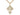 Large 14kt Gold Filled Irene Cross Necklace with 1.25x0.875 inch pendant on 24 inch chain by Bliss Manufacturing